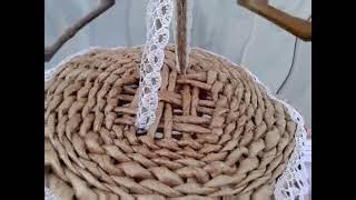 Wicker hot air balloon