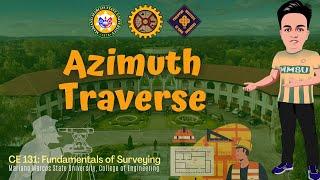 Azimuth Traverse | Traversing and Traverse Computations | Fundamentals of Surveying