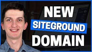 How To Add New Domain To Hosting In Siteground