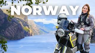 Motorcycle ride through Norway’s Epic Fjords and Mountains | Off She Goes on a Norden 901