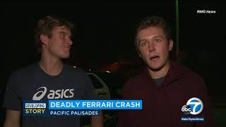 Golfer Bill Haas injured, actor Luke Wilson unhurt in fatal Pacific Palisades crash I ABC7