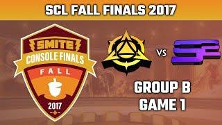 SMITE Console League Fall Finals - Group B: Myth Gaming vs. SoaR Gaming (Game 1)