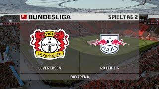 Bayer 04 Leverkusen : RB Leipzig 2. Spieltag  FIFA 21 Bundesliga  Gameplay Deutsch