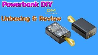 Diymore DIY power bank With night light Make your own external battery. 2 outputs.