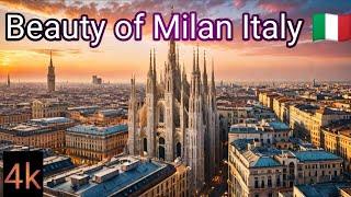 4K walking tour Milan Italy’  | best walk in Milan city| Italy’s beautiful city|