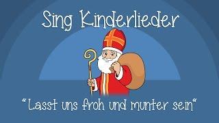 Lasst uns froh und munter sein - Weihnachtslieder zum Mitsingen | Sing Kinderlieder