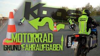 Grundfahraufgaben Motorrad - Klasse A / A1 / A2 / Aufstieg / AM - Prüfungswissen für Fahrschüler