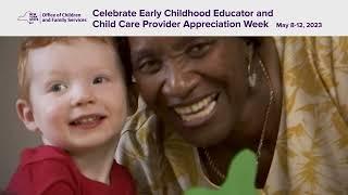 Early Childhood Educator & Child Care Provider Appreciation Week - Promotional Short