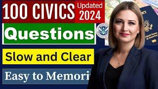 2024 random 100 civics questions and answers-U.S. citizenship interview I N400 Interview | uscis