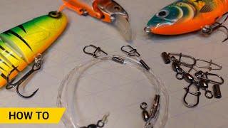 How To Tie A Lure Trace For Pike Fishing