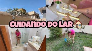 CUIDANDO DO LAR + DICAS DE LIMPEZA | CHEGOU COMPRINHAS PARA O LAR | Tayane Silvia