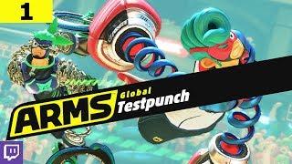 ARMS GLOBAL TESTPUNCH #01 - Kämpfende Arme