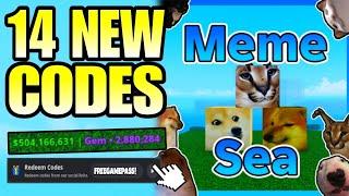 *NEW CODES* ALL WORKING CODES IN MEME SEA 2024 NOVEMBER! ROBLOX MEME SEA CODES GEMS & MONEY