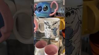 Stitch mug selection at HomeGoods #stitch #disneymugs #homegoods #disneyfinds #halloween2023