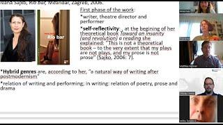 Dubravka Đurić: „Hybridity, Violence, and War in Contemporary Post-Yugoslav Female Poetry“.