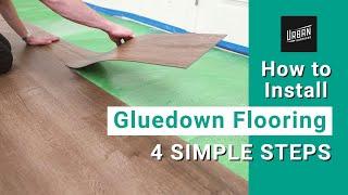 How To Install: GLUEDOWN FLOORING