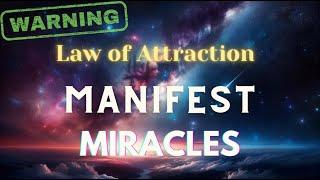 Powerful! Manifest Miracles While You Sleep - Guided Meditation [Listen to for 21 Days!]