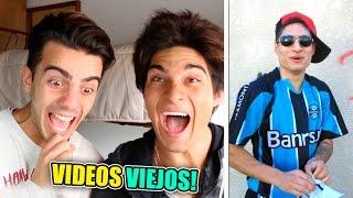 REACCIONANDO A NUESTROS VIDEOS VIEJOS!