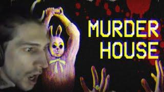 NEW PUPPET COMBO SCARY GAME! - MURDER HOUSE | xQcOW