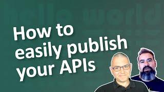 Publishing your APIs with API Management