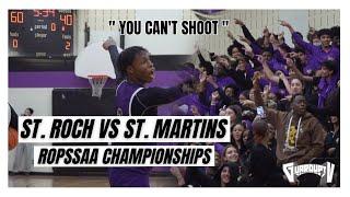 St. Roch vs St. Martins in the ROPSSAA Championships