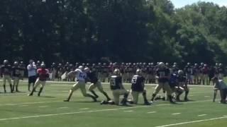 2016 Army Football preseason: Kevin Hicks vs. Cole Christiansen