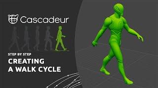 Creating a Walk Cycle in Cascadeur