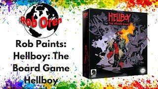 Rob Paints Hellboy