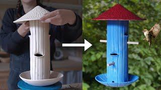 How to slab build a bird feeder