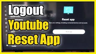 How to Sign Out of Youtube App & Reset on TV (Easy Method)