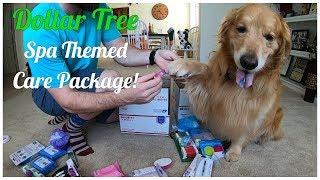 Dollar Tree Spa Themed Military Care Package | Oshies World