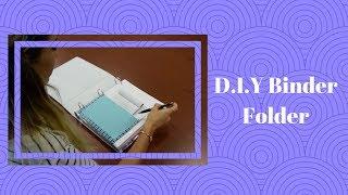 D.I.Y College Decor- CampusCrafts #8 Binder Folder