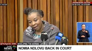 Nomia Ndlovu | Former police officer back on the stand