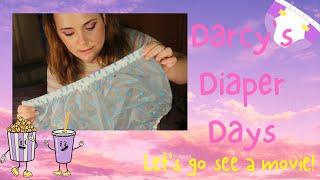 Darcy's Diaper Days - Let's Go See a Movie (In a diapie!)