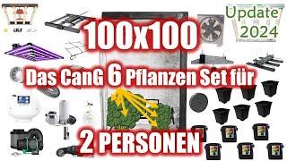 Growbox 100x100x200  | Das beste LED Komplettset 2024 | Legalisierung Eigenbedarf | Ertrag