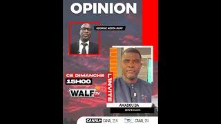 Amadou Ba Pastef est l'invité de Georges Nesta Diop dans Opinion de ce Dimanche 29 Décembre 2024