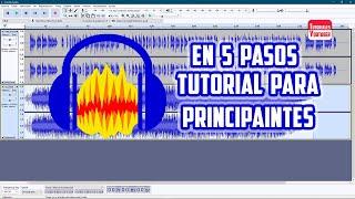 5 PASOS PARA UTILIZAR AUDACITY PARA PRINCIPIANTES - 2020