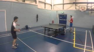 Sherwin Remata and  Nial Cameron Practice Match at Moberly