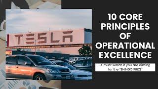 Shingo Principles of Operational Excellence  : 10 Core Principles for successful OpEx