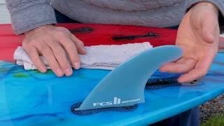 How To Install & Remove FCS II Surfboard Fins