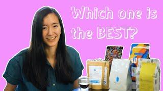 Coffee Subscription Comparison (2020 - SURPRISE Ending!) - Atlas, Trade, Bean Box, Blue Bottle