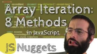 Array Iteration: 8 Methods