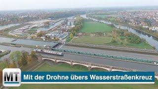 Mit der Drohne über das Wasserstraßenkreuz