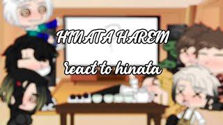 hinata harem react to hinata||haikyuu||gacha