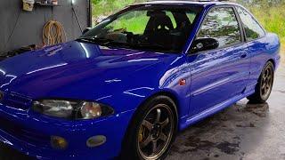 Repaint Proton Putra New colour Samco blue  done!!!!!!!!!