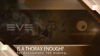 EVE ECHOES - Encounters, ISK farming with Thorax Cruiser. Time test.