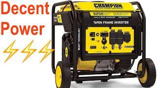 Champion Generator 5000 Watt Inverter Type Instructions and Review by Skywind007