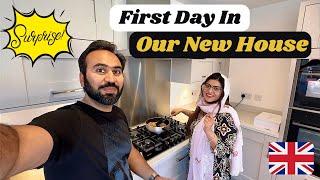 First Day in Our New UK Home | Neighbours Surprised Us | Indian Couple New House In UK