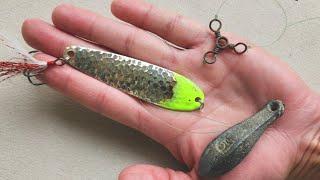 Cheap and Easy Way to Troll for HUGE Lake Trout - 3 Way Rig