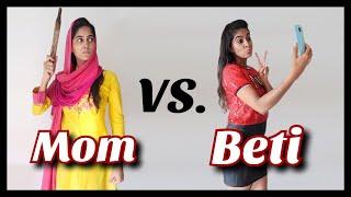 Mom Vs Daughter | Anisha Dixit | Rickshawali